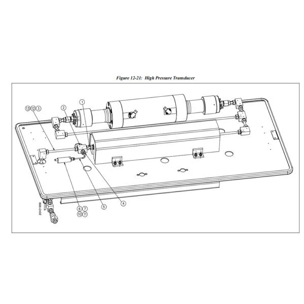 kmt waterjet cutting machine high pressure transducer