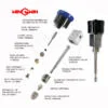 kmt waterjet cutting head spare parts